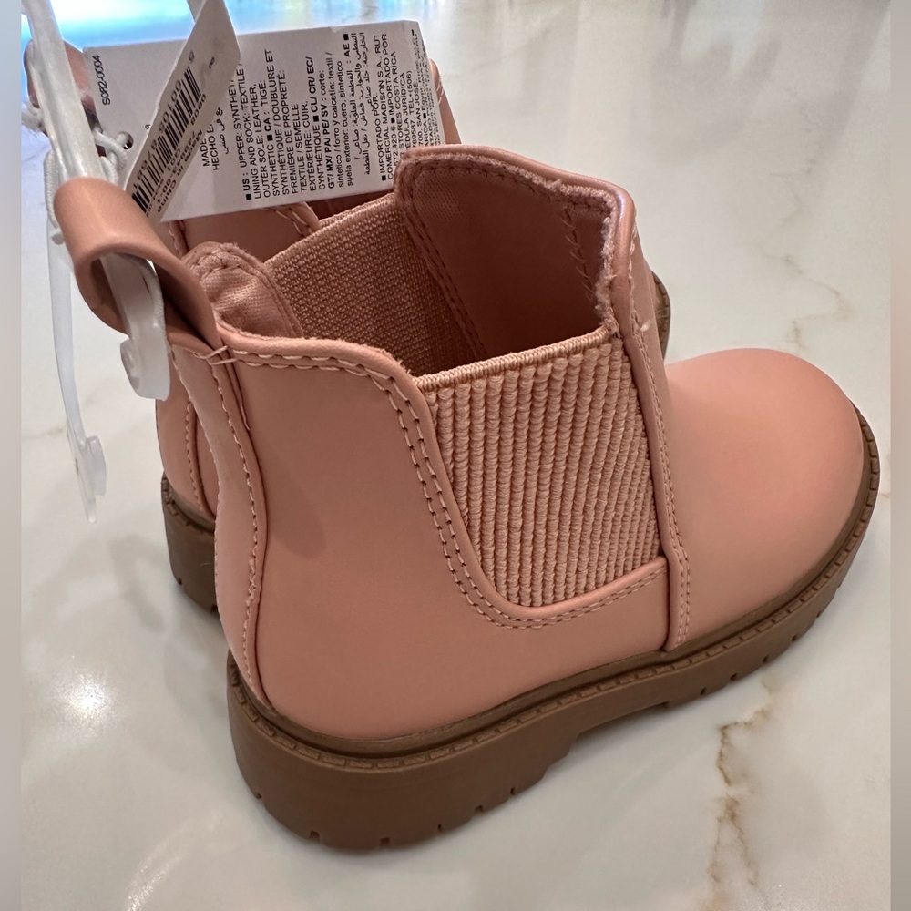 Toddler, pink, NWT, Old Navy boots, size 8